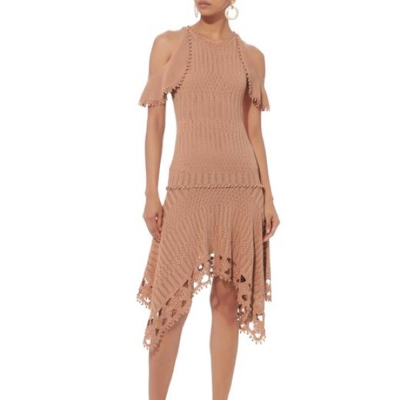 Jonathan Simkhai, Crochet Handkerchief dress, SZ M - Picture 1 of 8